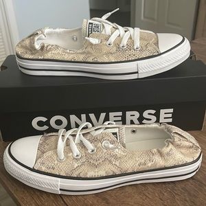 Converse Chuck Taylor All Star Slip On Sneaker- WOMEN’s Snakeskin